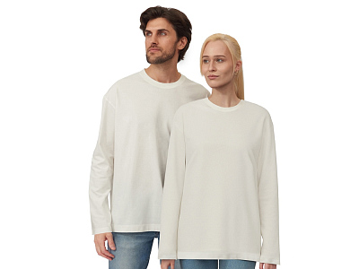 Лонгслив оверсайз Berlin унисекс (Молочный)