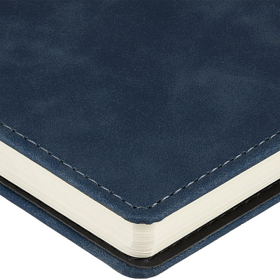 Ежедневник Spring Urban на заказ, недатированный, синий