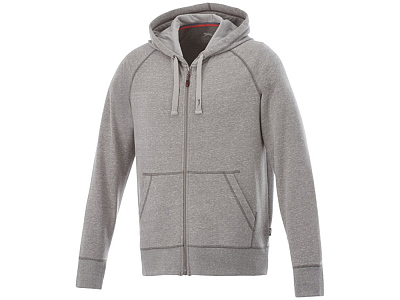 Худи Groundie мужской (Серый меланж)