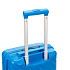Чемодан TORBER В Отпуск, синий, полипропилен, 36 х 21,5 х 55 см, 38 л - Фото 4