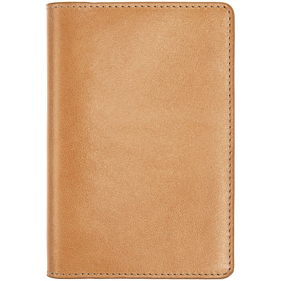 Обложка для паспорта Remini, бежевая (Бежевый)
