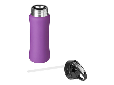 Бутылка для воды Bottle C1, сталь, soft touch, 600 мл