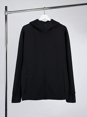 Куртка с капюшоном унисекс Begi, черная (Чёрный)