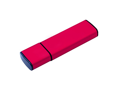 USB 2.0- флешка на 32 Гб Snow с колпачком (Красный/черный)