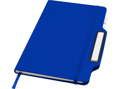 Блокнот А5 Nexus с ручкой-карандашом (Ярко-синий)