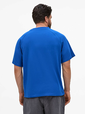 Футболка унисекс оверсайз T2, синяя