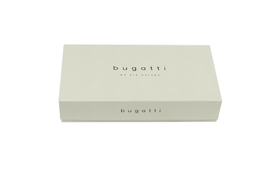 Кошелёк женский BUGATTI Sina, голубой, воловья кожа/полиэстер, 13,7х3х9,5 см