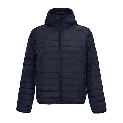 Куртка мужская "STREAM HOODED" 280 Т (Тёмно-синий)