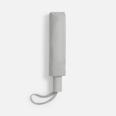 Зонт складной Cloudex, светло-серый