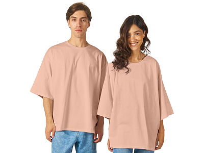 Футболка оверсайз Berlin унисекс (Лососевый)