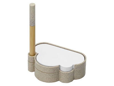 Набор для записей с семенами ромашки Patio (Бежевый, натуральный)