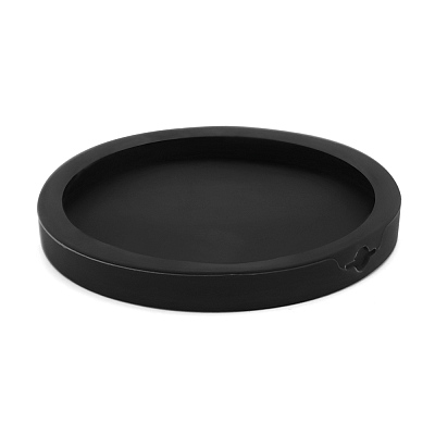 Силиконовый чехол для беспроводного зарядного Silken, черный (Чёрный)