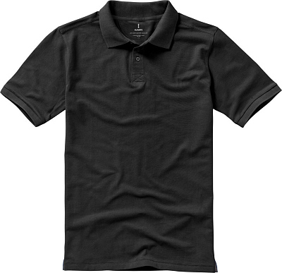 Мужское поло Calgary (Тёмно-серый)