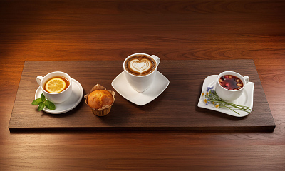 Чайная пара "Гармония", белый