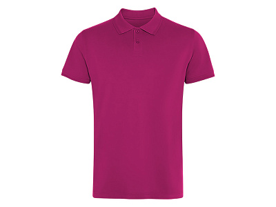Рубашка поло Wos мужская (Фуксия)