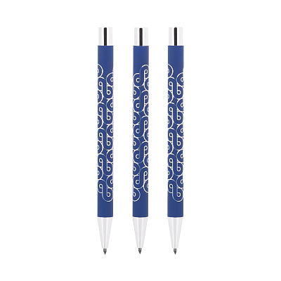 Карандаш "Aurora", покрытие soft touch, темно-синий