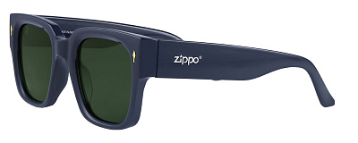 Очки солнцезащитные ZIPPO унисекс синие оправа из поликарбоната