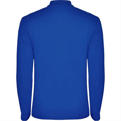 Футболка поло ESTRELLA L/S мужская, КОРОЛЕВСКИЙ СИНИЙ 3XL