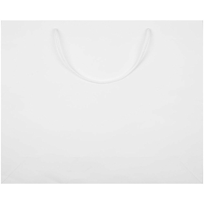 Пакет бумажный Plat L, белый