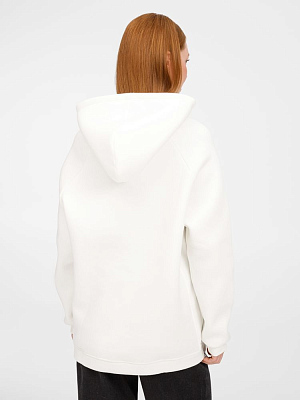 Худи унисекс оверсайз Easy Street, молочно-белое