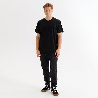 Футболка унисекс Крис (Kris), 150 гр., черная