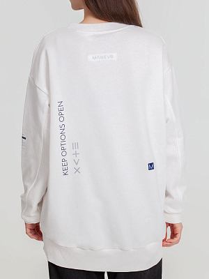 Свитшот унисекс Kosmos 2.0, кремовый