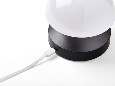 Светильник с часами и световым будильником Mina Sunrise