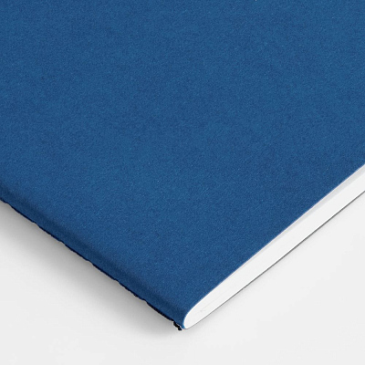 Блокнот Marco в клетку, синий