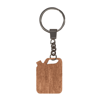 Брелок Канистра (черный с серебром)