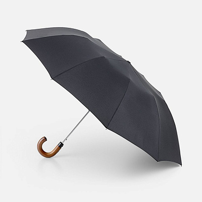 Зонт складной Magnum Auto, черный (Чёрный)