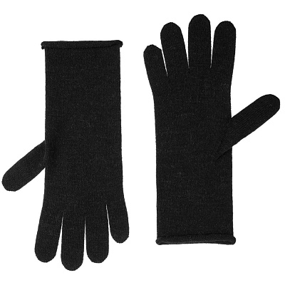 Перчатки Alpine, удлиненные, черные (Чёрный)