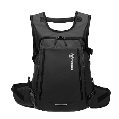 Рюкзак TORBER Mobi , полиэстер 900D с PU покрытием, 45 х 32 х 20 см (Черный)
