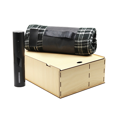 Подарочный набор Альберт, (черный) (Чёрный)