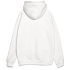 Толстовка унисекс оверсайз Zippy, белая - Фото 3