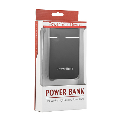 Зарядное устройство "Кругосветка" 5000 mAh, черный#, черный