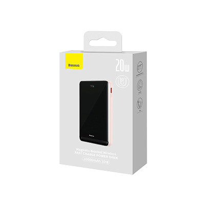 Беспроводной магнитный ПЗУ Baseus Magnetic Bracket 10000mAh 20W, темно-синий