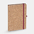 Блокнот Corkfolio, красный - Фото 2