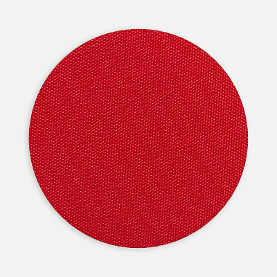 Наклейка тканевая Lunga Round, M, красная (Красный)