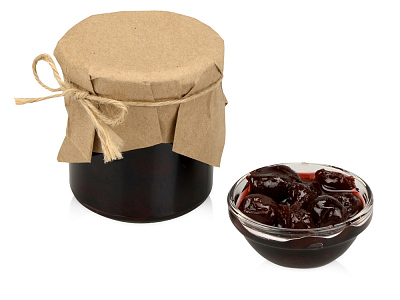 Варенье вишневое в подарочной обертке (Бордовый)