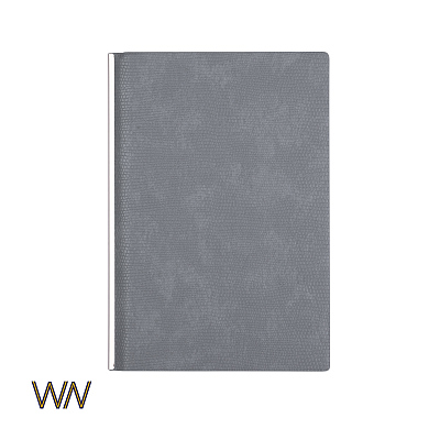 Блокнот "Венеция", формат А5  (Серый)