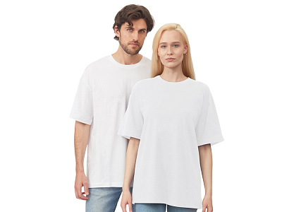 Футболка оверсайз Vienna унисекс (Белый)