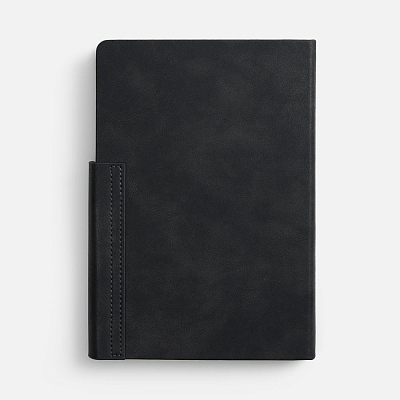 Ежедневник Leadmark, недатированный, черный