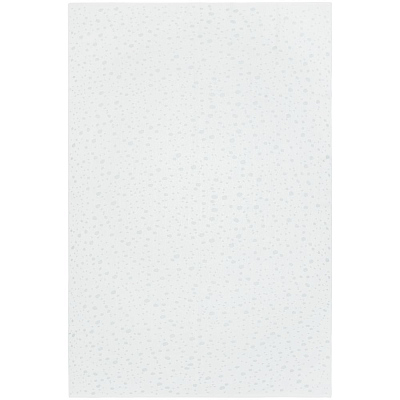 Плед Snowspot Fluffy, белый с люрексом