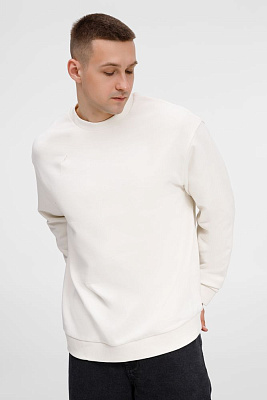 Свитшот унисекс Sinkopa, молочно-белый (Белый) Свитшот унисекс Sinkopa, молочно-белый (Белый)