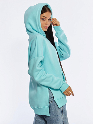 Худи унисекс оверсайз BB Vancouver 2XL/3XL (Бирюзовый)