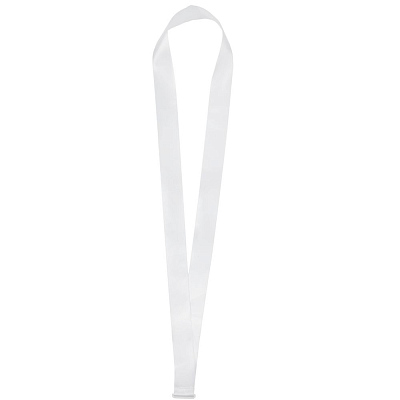 Лента для медали с пряжкой Ribbon, белая (Белый)