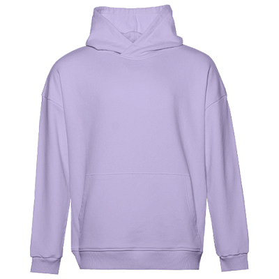 Худи унисекс STAN оверсайз футер без начёса 350, 66 (Цифровая лаванда)