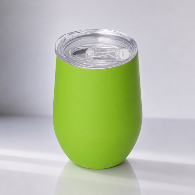 Термокружка Vacuum mug C1, soft touch, 370 мл (Зеленое яблоко)