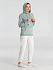 Толстовка с капюшоном унисекс Hoodie, серо-зеленая - Фото 7