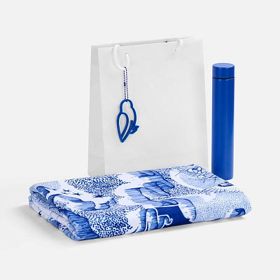 Набор «Год чудес», белый с синим (Синий)